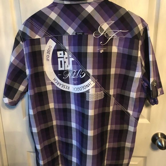 Interface Plaid Shirt - Size XL - Picture 4 of 7